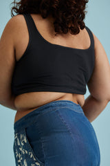 Flowery Days Shorts in Blue Denim