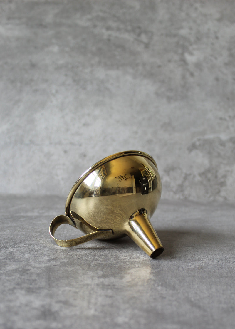 Solid Brass Funnel