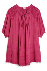 Janice dress - Fushia