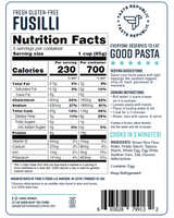 Fresh Gluten-Free Fusilli (6-Pack)
