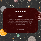 Black Galactic Glow iPhone 16 Pro Case