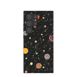 Black Galactic Glow Samsung Galaxy S24 Ultra Case