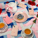 Seashell Roses and Bows iPhone 14 Pro Case