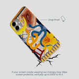 Seashell Gemini Twin iPhone 16 Plus Case