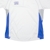 FEELFREE Mens Polo Shirt White Colourblock XL