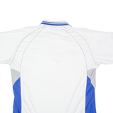FEELFREE Mens Polo Shirt White Colourblock XL