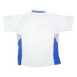 FEELFREE Mens Polo Shirt White Colourblock XL