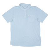 WRANGLER Mens Polo Shirt Blue M