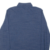 POLO RALPH LAUREN Custom Fit Mens Polo Shirt Blue Long Sleeve S