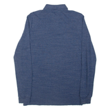 POLO RALPH LAUREN Custom Fit Mens Polo Shirt Blue Long Sleeve S