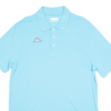 KAPPA Mens Polo Shirt Blue 2XL