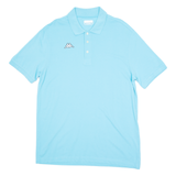 KAPPA Mens Polo Shirt Blue 2XL