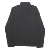 LACOSTE Mens Polo Shirt Black Long Sleeve L