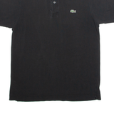 LACOSTE Mens Polo Shirt Black S