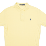 POLO RALPH LAUREN Mens Polo Shirt Yellow S