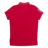 U.S. POLO ASSN. Slim Fit Mens Polo Shirt Red L