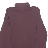 LACOSTE Mens Polo Shirt Maroon Long Sleeve XS