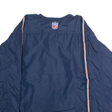 NIKE Chicago Bears Mens Pullover Jacket Blue 90s USA 2XL