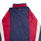 STARTER Mens Track Jacket Blue Colourblock L