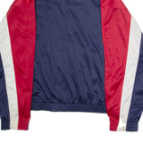 STARTER Mens Track Jacket Blue Colourblock L
