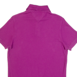 TOMMY HILFIGER Slim Fit Mens Polo Shirt Purple S