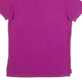 TOMMY HILFIGER Slim Fit Mens Polo Shirt Purple S