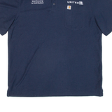 CARHARTT Warehousing And Distribution Mens Polo Shirt Blue L