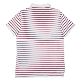 POLO RALPH LAUREN Custom Fit Mens Polo Shirt Red Striped M