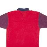 TOMMY HILFIGER Mens Polo Shirt Red L