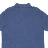 TOMMY HILFIGER Custom Fit Mens Polo Shirt Blue L