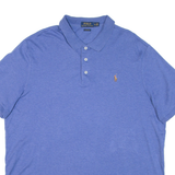 POLO RALPH LAUREN Mens Polo Shirt Blue XL