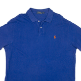 POLO RALPH LAUREN Mens Polo Shirt Blue XL