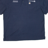 CARHARTT Warehouse And Distribution Mens Polo Shirt Blue L