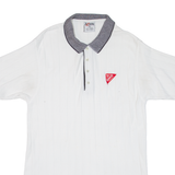 CHASE AUTHENTICS Mens Polo Shirt White L