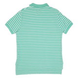 POLO RALPH LAUREN Custom Fit Mens Polo Shirt Blue Striped M