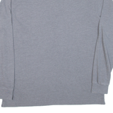 KAPPA Mens Polo Shirt Grey Long Sleeve M