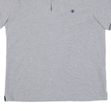 CHAMPION Mens Polo Shirt Grey L