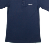 UMBRO Mens Polo Shirt Blue S