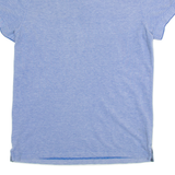 TOMMY HILFIGER Custom Fit Mens Polo Shirt Blue XS