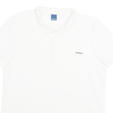 REEBOK Womens Polo Shirt White XL
