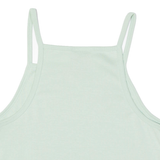 NIKE Cropped Womens Vest Green Sleeveless M