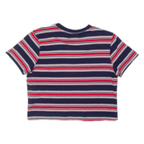 FILA Cropped Womens T-Shirt Blue XS