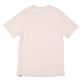 THE NORTH FACE Womens T-Shirt Pink S