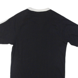 ADIDAS Mens T-Shirt Black Crew Neck S