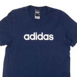 ADIDAS Mens T-Shirt Blue M