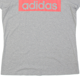 ADIDAS Sport Womens T-Shirt Grey XL