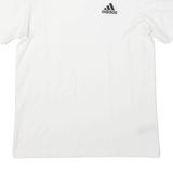 ADIDAS Mens T-Shirt White S