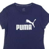 PUMA Womens T-Shirt Blue M