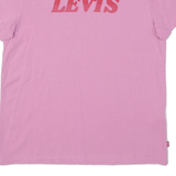 LEVI'S Womens T-Shirt Pink M