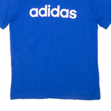 ADIDAS Mens T-Shirt Blue S